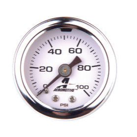 Aeromotive 0-100 psi Fuel Pressure Gauge