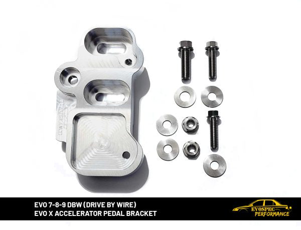 Evospec Performance DBW Evo X Pedal Bracket for Evo 7-9