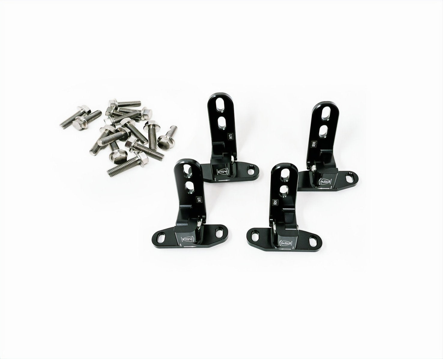 Bulletproof Racing Billet Door Hinges Quick Release V2