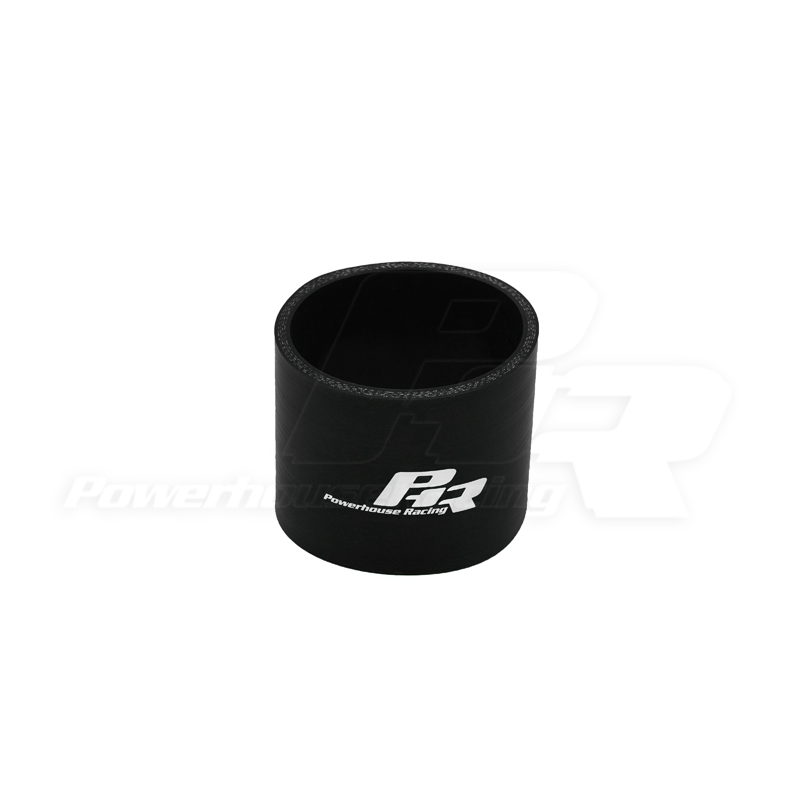 PHR 2.5" Silicone Hose Coupler, Black, 3.0" long