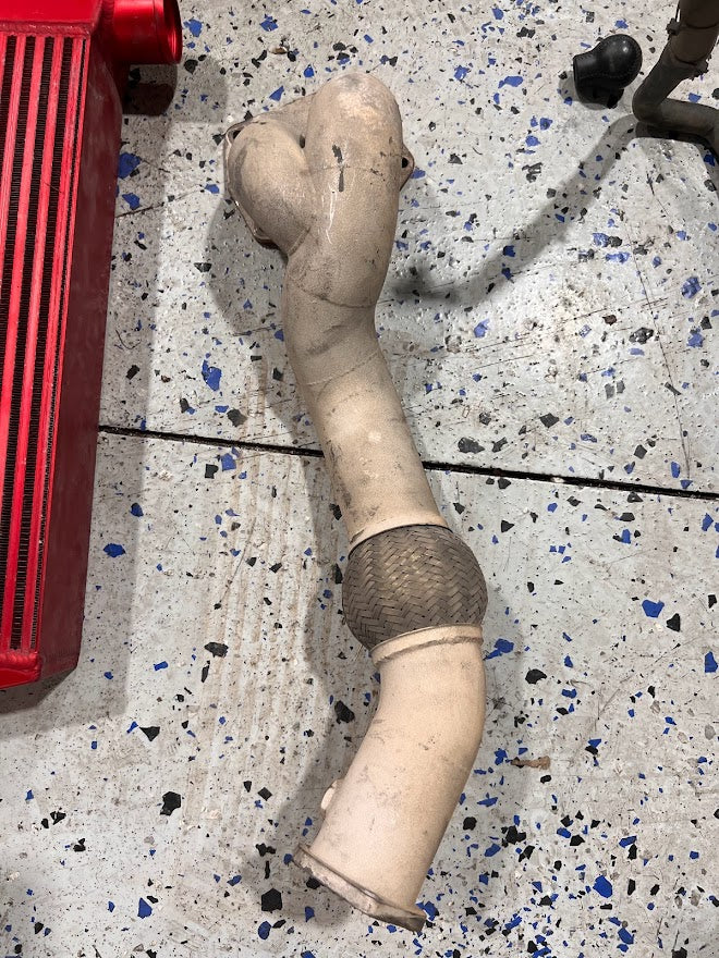 Used Evo X O2 Downpipe